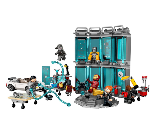 LEGO Marvel 76216 Zbrojownia Iron Mana - 1040618 - zdjęcie 8